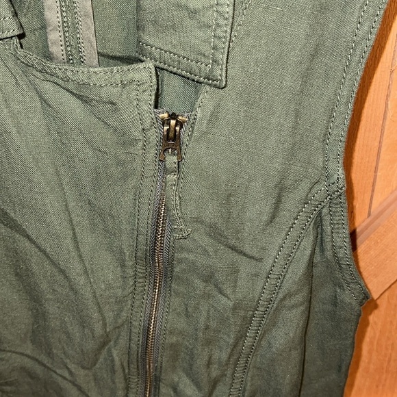 Lucky Brand Vest Dark Green Jacket Small - Picture 4 of 6